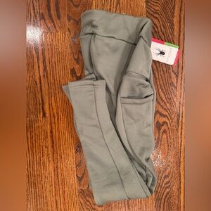 Spyder Women’s Polar Fleece Bonded Leggings-Agave